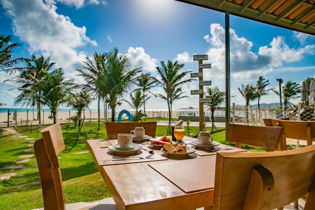 Jangadeiro Praia Hotel Resort - Pe Na Areia Акуираз Екстериор снимка